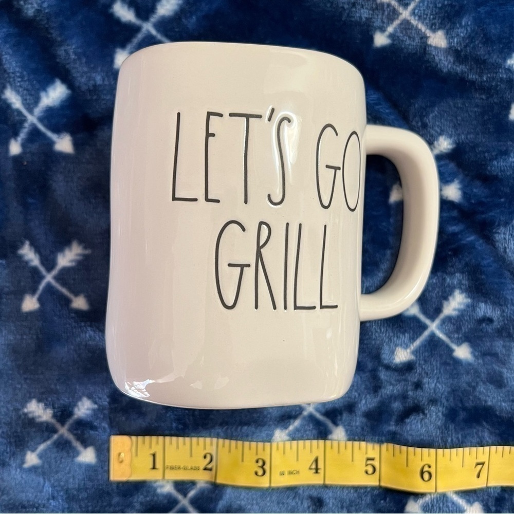 Let’s Go Grill Rae Dunn Ceramic Mug - Picture 7 of 8